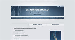 Desktop Screenshot of dr-med-peter-moeller.de