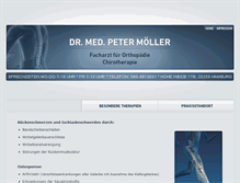 Tablet Screenshot of dr-med-peter-moeller.de